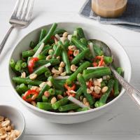 Ginger-Peanut Green Bean Salad image