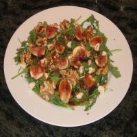 Spinach Salad With Figs and Warm Bacon Dressing image