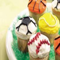 Ball Game Cupcakes image