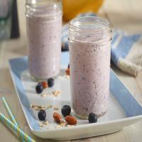 Blueberry and Oatmeal Protein Smoothie_image