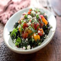 Heirloom Tomato Concassé with Wilted Swiss Chard_image