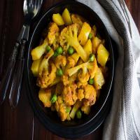 Print recipe: Aloo Gobi Bengali style (Bengali potato cauliflower curry)_image
