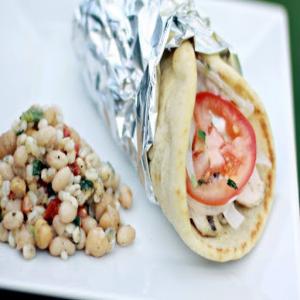 Mediterranean Bean Salad and Greek Chicken Gyros Recipe - (4.7/5)_image