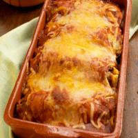 Baked Chicken and Cheese Enchiladas image