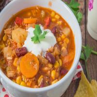 Mexican Chicken Chili Soup image
