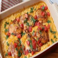 Smothered Chicken Queso Casserole Recipe - (4.1/5) image