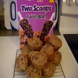 Raisin Bran Cereal Healthy Muffins image