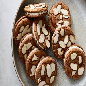 Brown-Butter Toffee Sandwich Cookies image