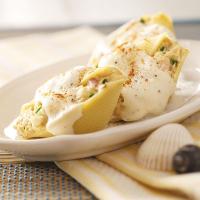 Creamy Seafood-Stuffed Shells image