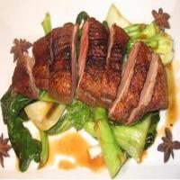 Five Spiced Duck Breast With Bok Choy and Gai Larn image