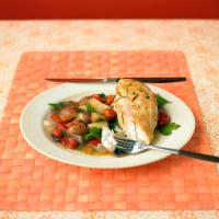 Chicken Breasts With Pepper-Potato Ragout image