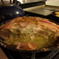 Dad's Cheesy Bacon Wrapped Meatloaf image