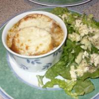 French Onion Soup with Mushrooms and Prime Rib_image
