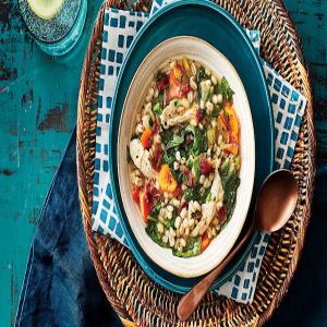 Quick Chicken and Barley Stew_image