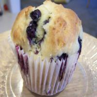 Blueberry Sour Cream Muffins_image