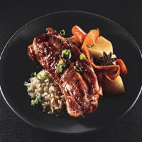 Soy-Braised Pork Country Ribs with Carrots and Turnips image