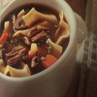Old-Fashioned Beef and Noodle Soup_image