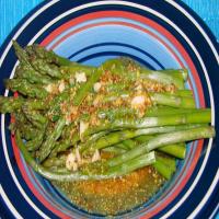 Asparagus With Beer and Honey Sauce_image
