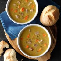 Slow-Cooker Split Pea Soup image