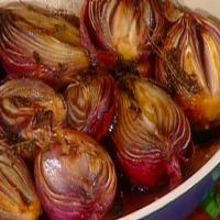 Roasted Red Onions with Butter, Honey, and Balsamic Vinegar_image