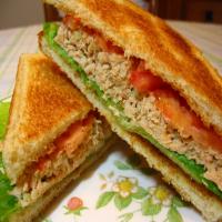 Kittencal's Simple and Delicious Salmon Salad Sandwich image