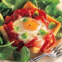 Crunchy baked eggs image