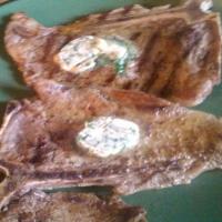 Grilled Porterhouse Steak With Cilantro Lime Compound Butter_image