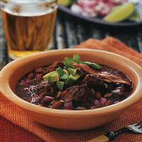 Spicy Red Pork and Bean Chili_image