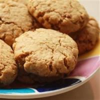 Peanut Butter and Bran Cookies image