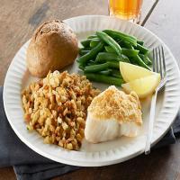 Easy Parmesan-Crusted Fish Dinner image
