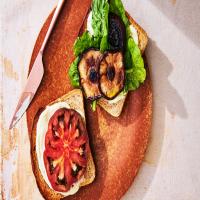 Vegetarian BLT with Roasted Shiitake Mushrooms image