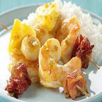 Sweet 'N Sour Shrimp & Bacon Kabobs_image