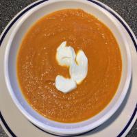 Pressure Cooker Carrot Soup_image