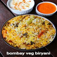 bombay biryani recipe | mumbai biryani | bombay veg biriyani_image
