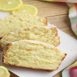 Easy Lemon Pound Cake - Lemon Pound Cake With Glaze Recipe - BEST Homemade Moist Pound Cake - How To Make - Quick - Simple - Desserts - Snacks -Breakfast - Party Food_image