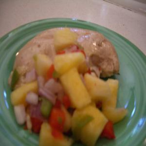 Spiced Chicken With Pineapple Salsa_image