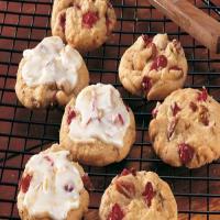 Orange-Frosted Cranberry Cookies image