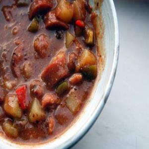 Sylvie's Spicy Bean and Bacon Soup_image