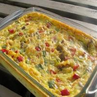Sausage and Pepper Quiche_image