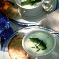 Chilled Cucumber Mint Soup image