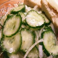 Simple Cucumbers and Onions image