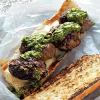 Grilled Meatball Sandwich image