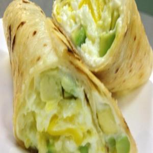Avocado, Cream Cheese, and Egg Burrito Recipe_image