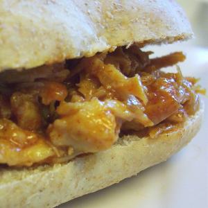 Barbecue Pulled Chicken Sandwiches image