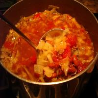 Country Bean, Beef and Cabbage Soup image