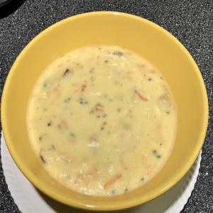 Potato Sausage Cheese Soup (using leftovers)_image