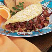 Chili Bean Cheese Omelet image