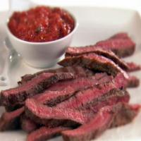 Rib-Eye Steaks with Smokey Arrabiata Sauce image