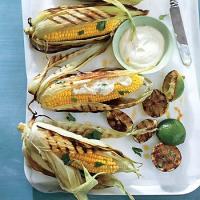 Grilled Corn on the Cob with Chile and Lime image