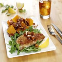 Chicken Breasts With Butternut Squash and Candied Pecans_image